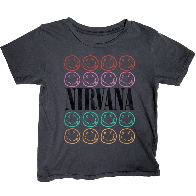 NIRVANA - SMILEY KIDS T-SHIRT