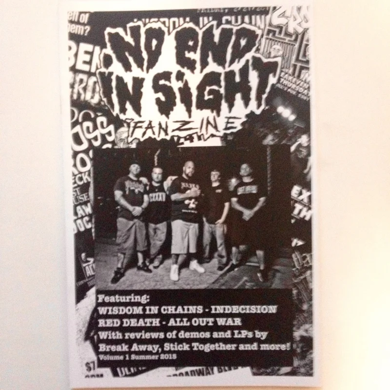 No End in Sight Volume 1 zine