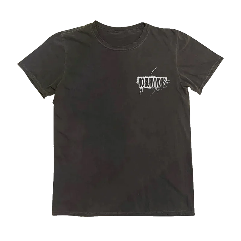 No Survivors Charcoal T-Shirt