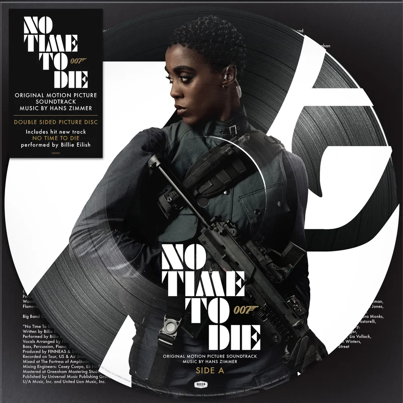 No Time To Die: Limited Edition (Nomi) Picture Disc Vinyl LP