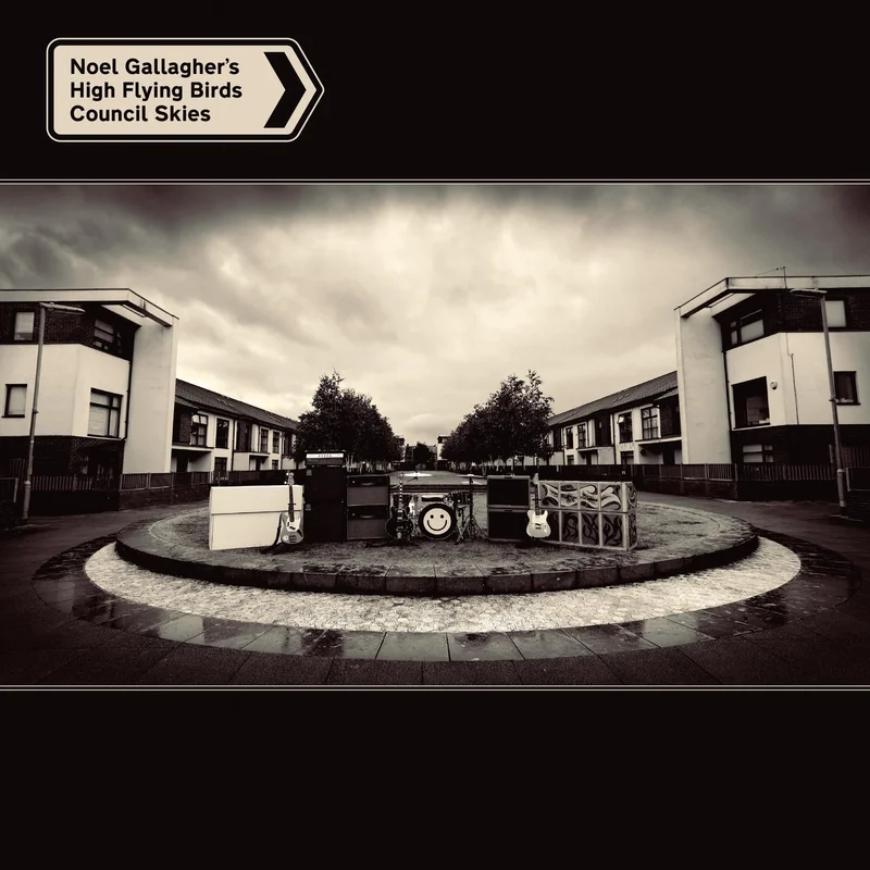 NOEL GALLAGHER'S HIGH FLYING BIRDS 'COUNCIL SKIES' LP + 7"