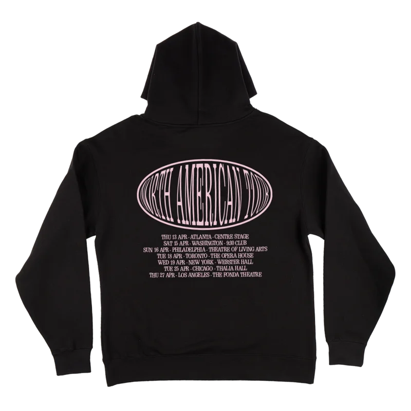 North America Tour Hoodie: Black