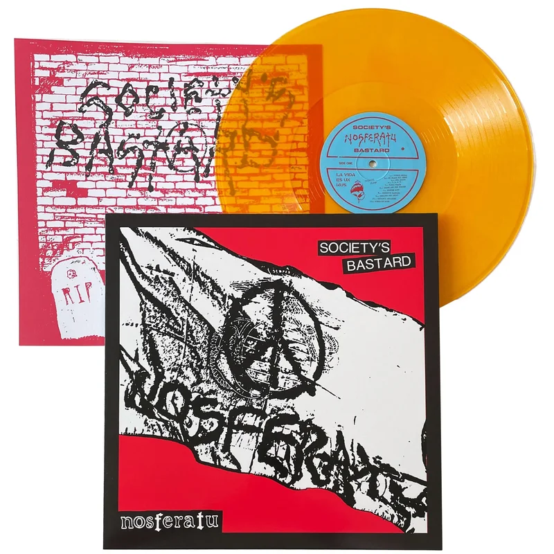 Nosferatu: Society's Bastard 12" Yellow Vinyl