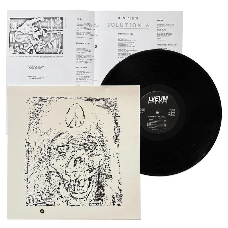 Nosferatu: Solution A 12" (Euro pressing)