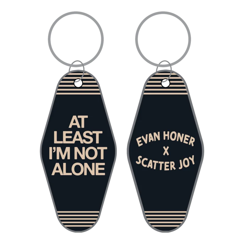 Not Alone Motel Keychain (Evan Honer x Scatter Joy)