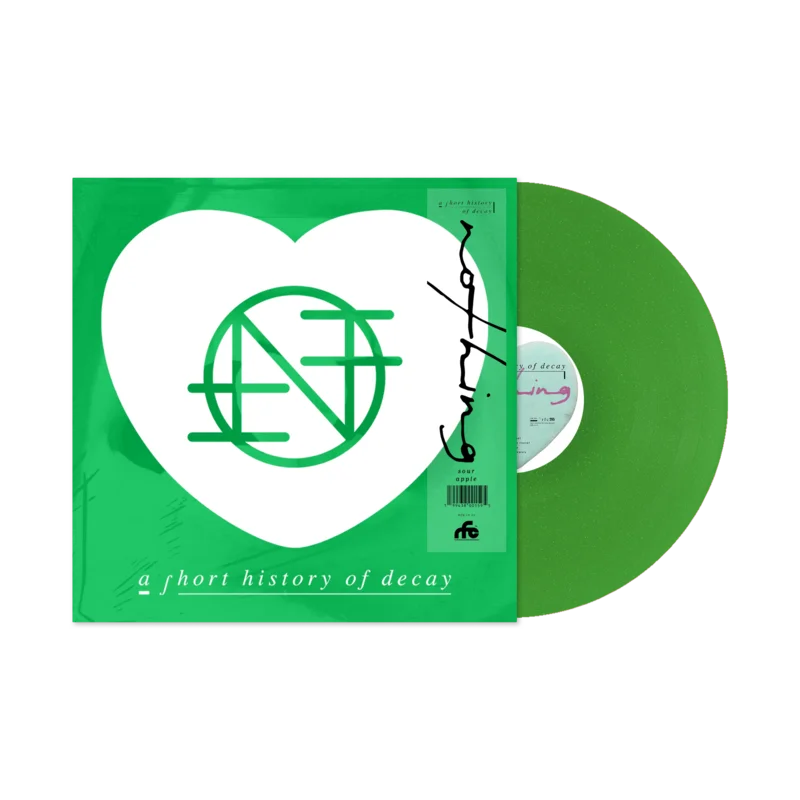 NOTHING A SHORT HISTORY OF DECAY LP (Exclusive  Limited to 300, Sour Apple Glitter Vinyl)