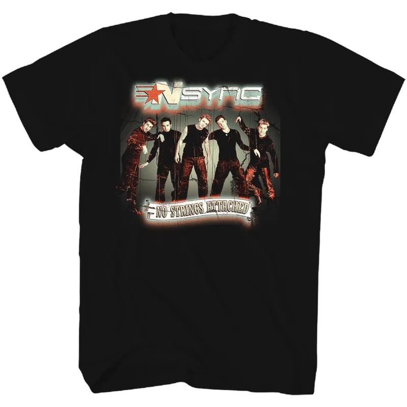 NSYNC NO STRINGS ATTACHED black