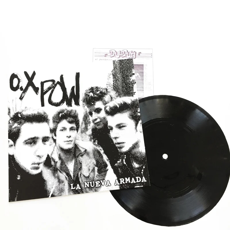 O.X. Pow / Derribos Arias: Split 7"