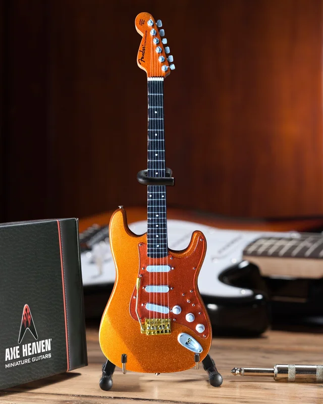 OFFICIALLY LICENSED KENNY WAYNE SHEPHERD MINI FENDER STRAT COPPERBOY GUITAR MODEL