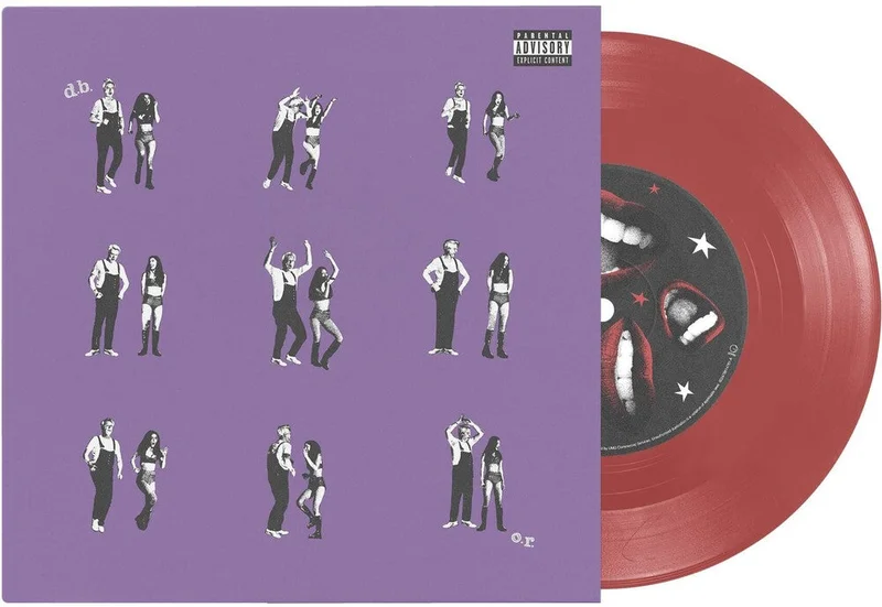 Olivia Rodrigo: drivers license / burning down the house 7" (translucent red vinyl)