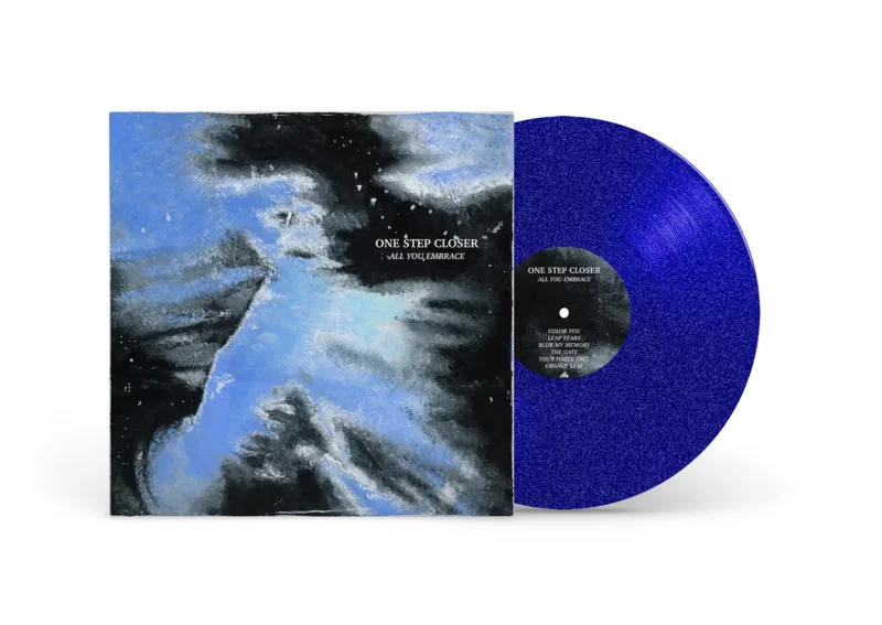 ONE STEP CLOSER 'ALL YOU EMBRACE' LP - BLUE GLITTER