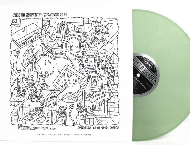 ONE STEP CLOSER FROM ME TO YOU 12" EP - COKE BOTTLE CLEAR