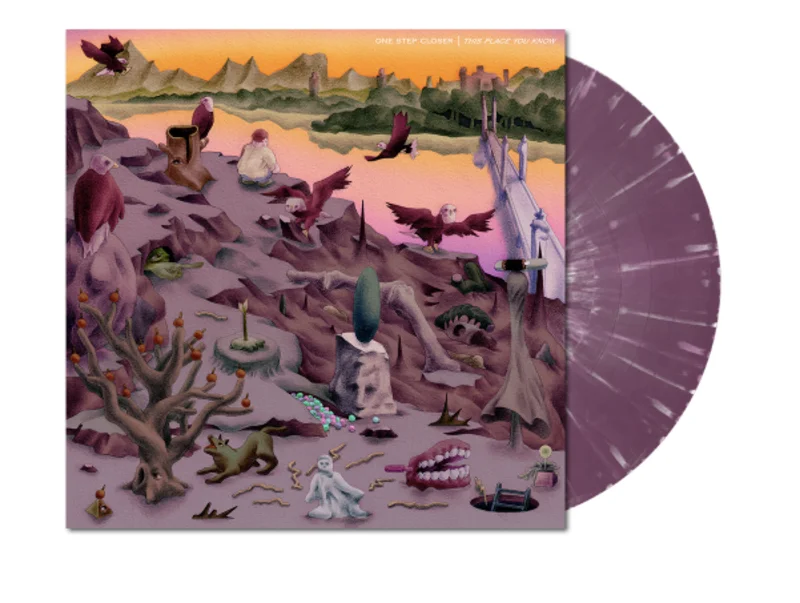 ONE STEP CLOSER THIS PLACE YOU KNOW LP - EXCLUSIVE - LTD. 250 - SOLID PURPLE/WHITE/SPLATTER