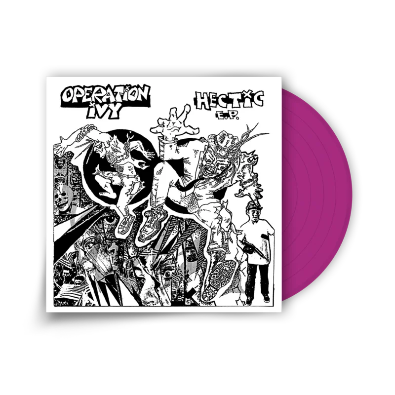 OPERATION IVY HECTIC LP - EXCLUSIVE - LTD. E00 - NEON VIOLET