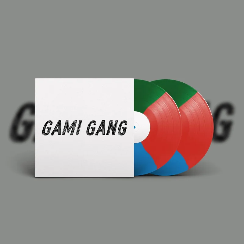 ORIGAMI ANGEL 'GAMI GANG' 2LP - GREEN/RED/BLUE/TRICOLOR