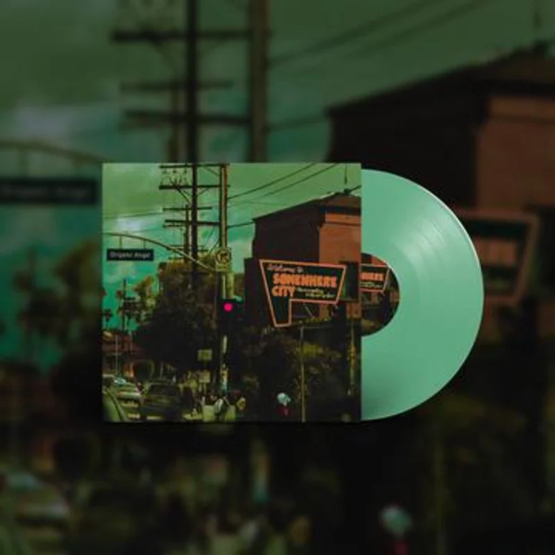 ORIGAMI ANGEL 'SOMEWHERE CITY' LP - GREEN