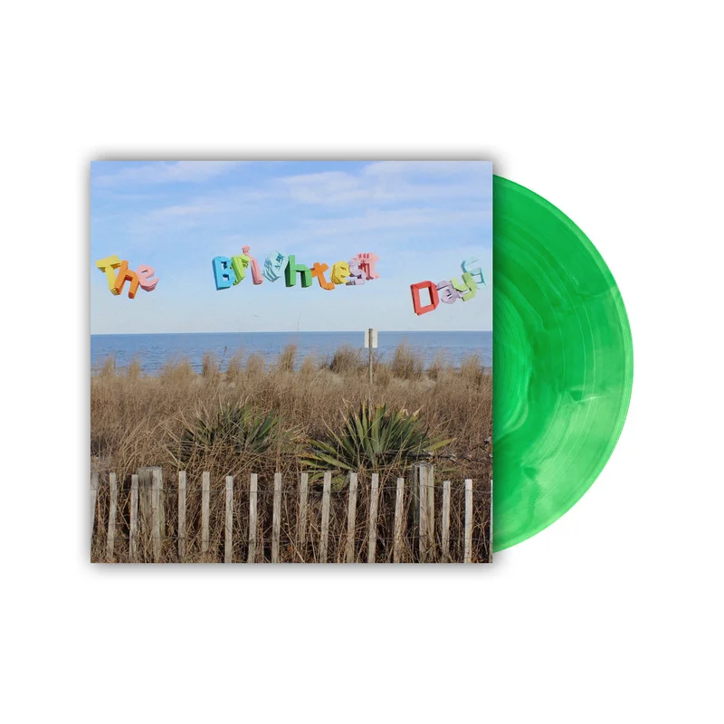 ORIGAMI ANGEL THE BRIGHTEST DAYS LP - EXCLUSIVE - LTD. 300 - CLEAR/GREEN/GALAXY