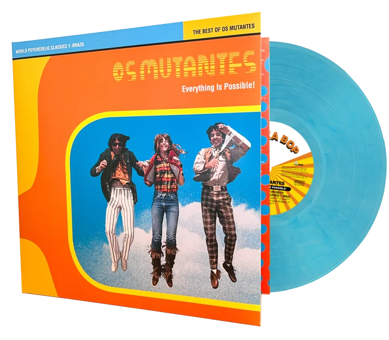 OS MUTANTES 'EVERYTHING IS POSSIBLE! THE BEST OF OS MUTANTES: WORLD PSYCHEDELIC CLASSICS 1' LP (Crystal Blue Persuasion Vinyl)