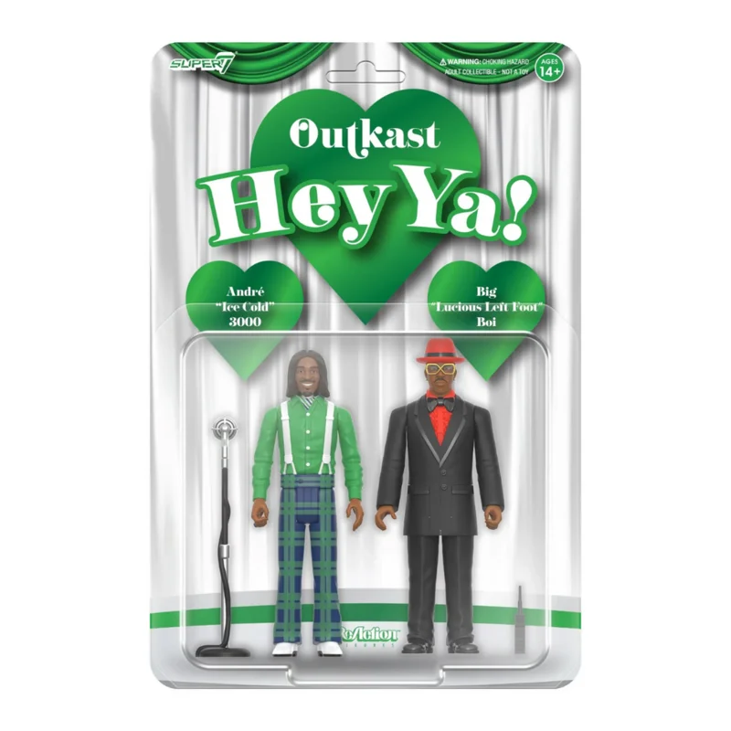 OUTKAST - HEY YA REACTION FIGURE WAVE 4
