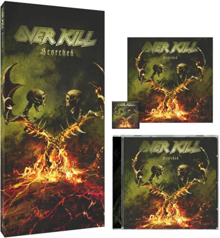 OVERKILL 'SCORCHED' (LONGBOX) CD