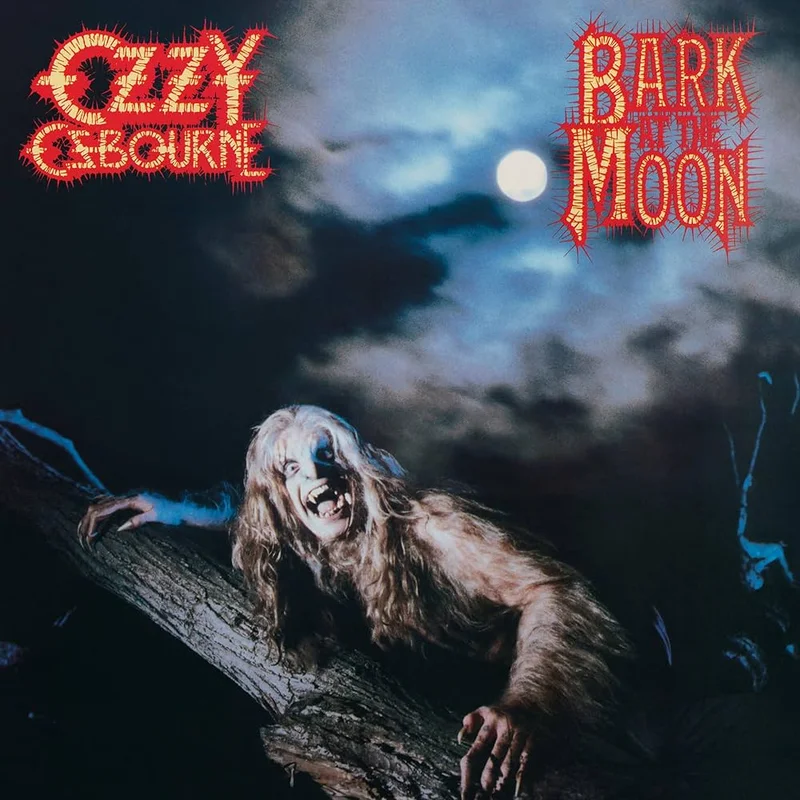 OZZY OSBOURNE - BARK AT THE MOON - TRANSLUCENT COBALT BLUE COLOR - VINYL LP