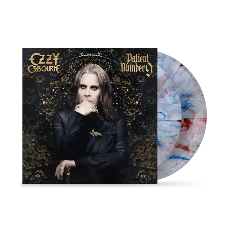 OZZY OSBOURNE 'PATIENT NUMBER 9' 2LP - LTD. - RED/WHITE/BLUE