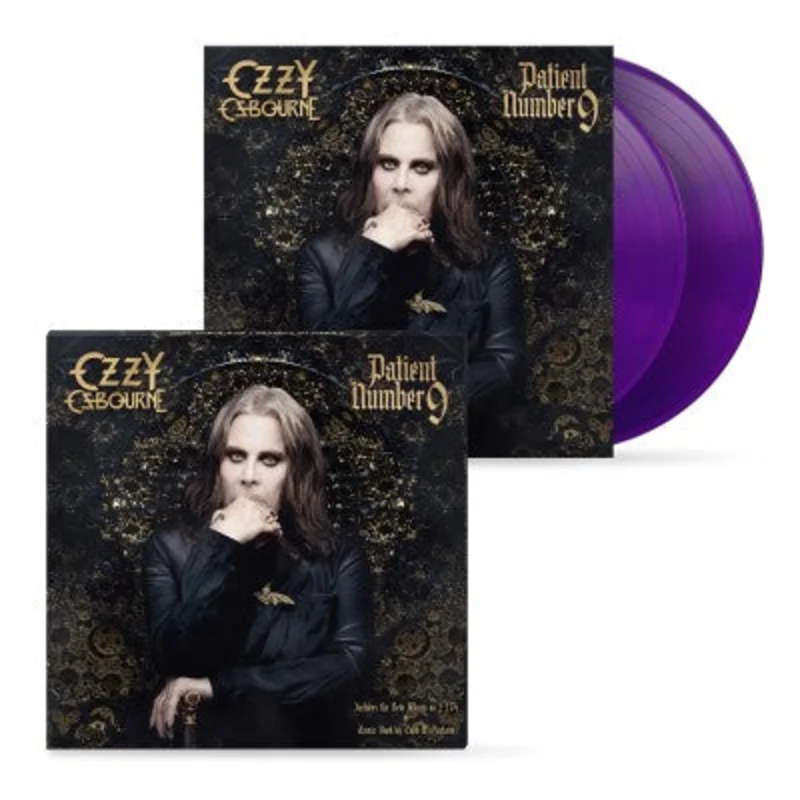 OZZY OSBOURNE 'PATIENT NUMBER 9' 2LP - VIOLET + COMIC BOOK