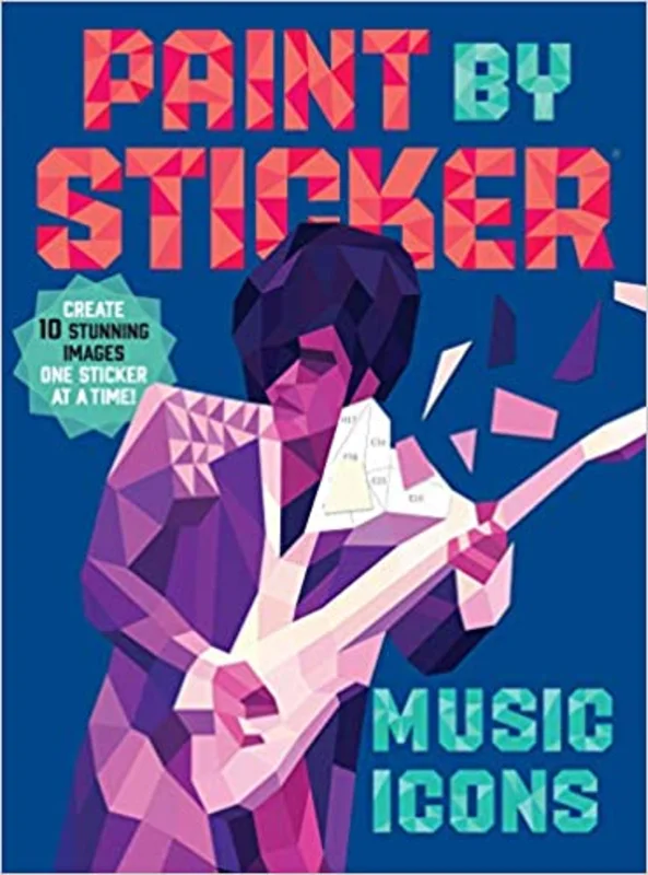 PAINT BY STICKER: MUSIC ICONS - PAPERBACK ACTIVITY BOOK