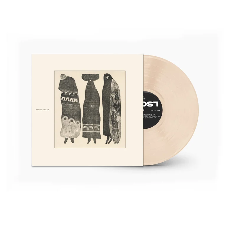 PAINTED SHIELD 'PAINTED SHIELD 3' LP - BONE