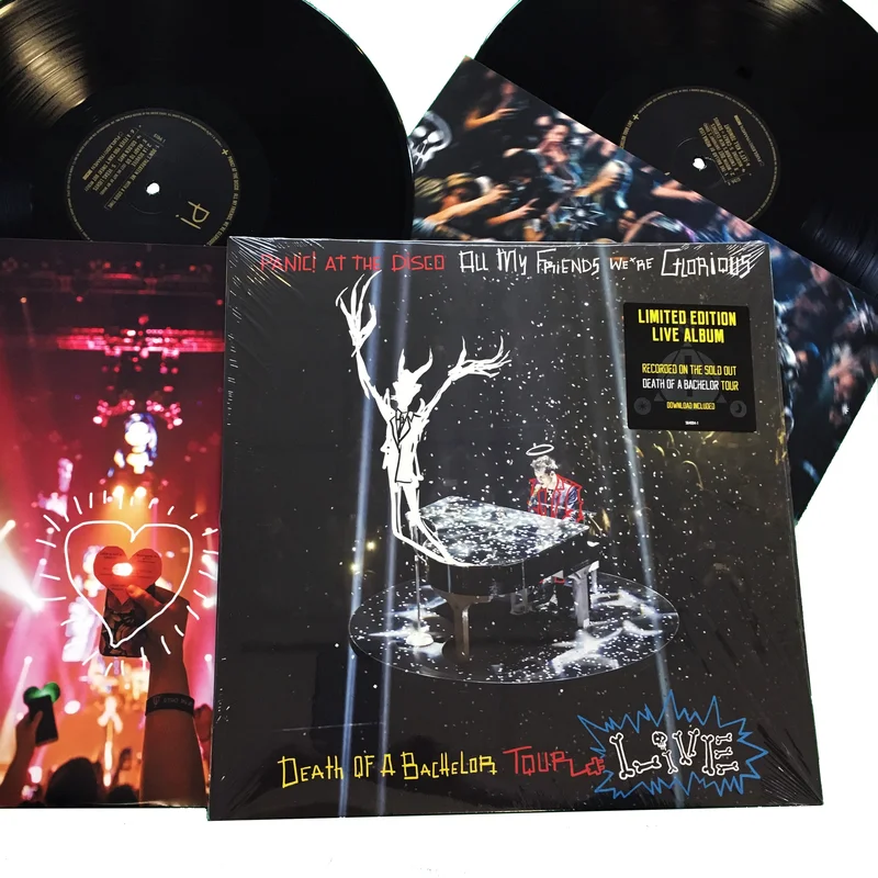 Panic at the Disco: All My Friends We're Glorious 2x12"