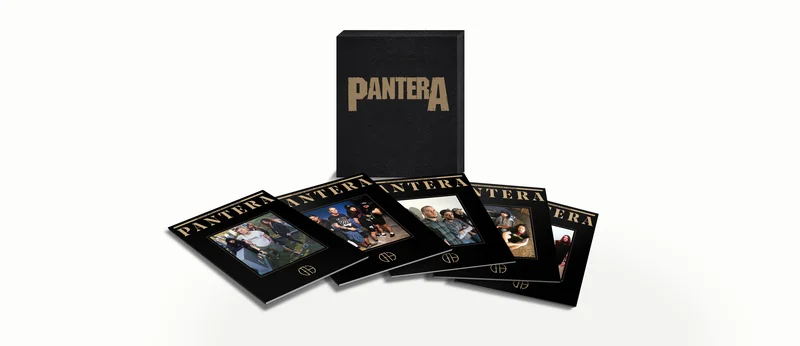 PANTERA: 5 SPECIAL COLLECTOR'S EDITION BOOKS AND SLIPCASE COLLECTOR'S BUNDLE
