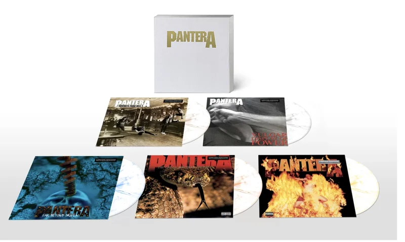 PANTERA COLLECTOR'S EDITION SET IN WHITE ONLY 50 MADE