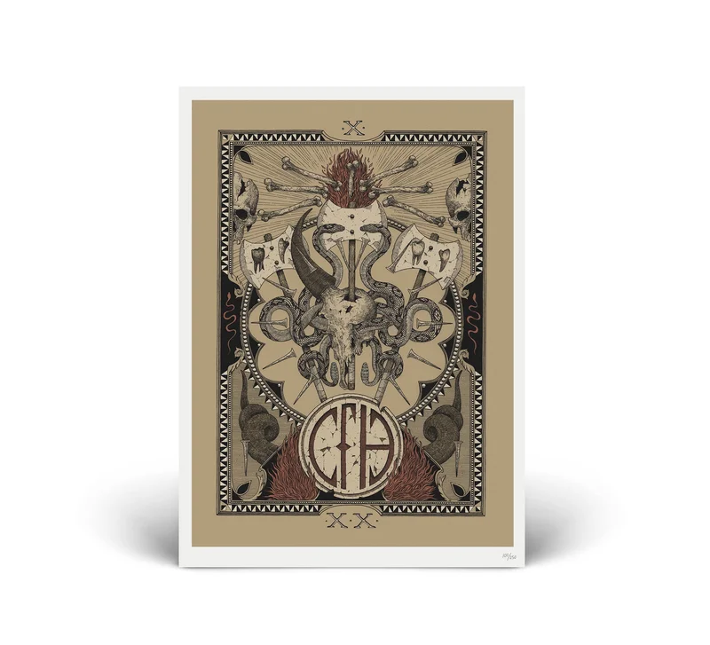 PANTERA "COWBOYS FROM HELL" PRINT - EXCLUSIVE - LTD. 250