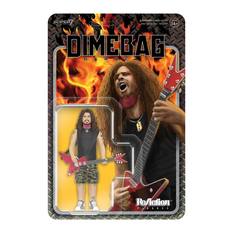 PANTERA DIMEBAG DARRELL (CULPRIT) REACTION FIGURE WAVE 1