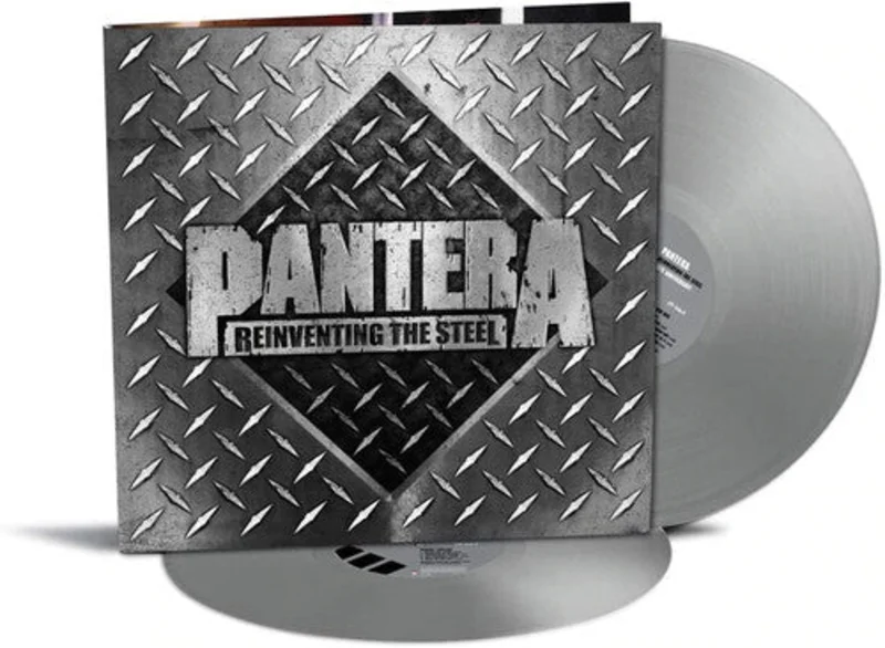 PANTERA 'REINVENTING THE STEEL' 2LP - IMPORT - SILVER
