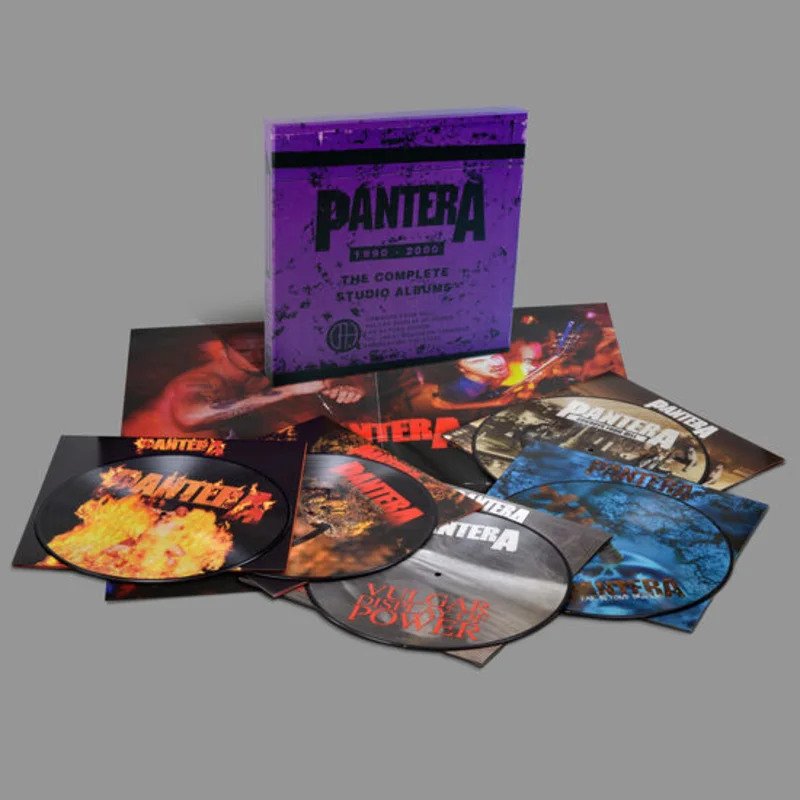 PANTERA 'THE COMPLETE STUDIO ALBUMS 1990-2000' 5LP BOX SET - PICTURE DISC