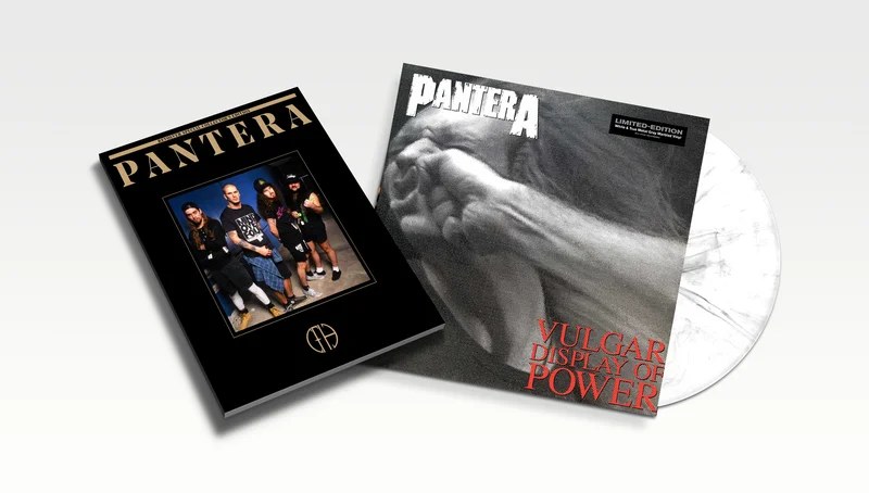 PANTERA 'VULGAR DISPLAY OF POWER' LP + BOOK OF PANTERA SPECIAL COLLECTOR'S EDITION BUNDLE