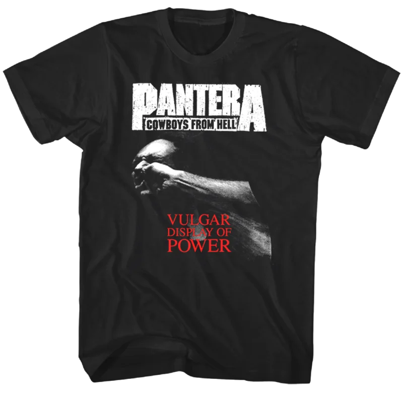 PANTERA 'VULGAR DISPLAY OF POWER' T-SHIRT