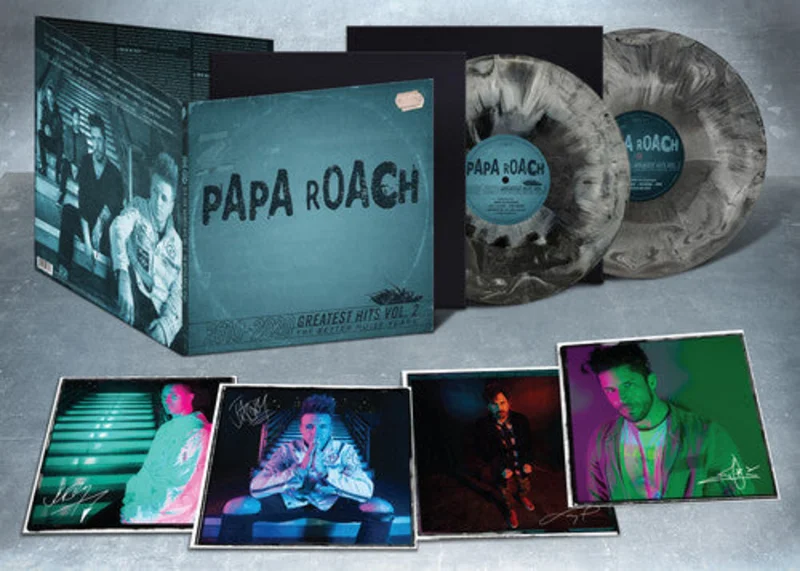 PAPA ROACH 'GREATEST HITS VOL. 2 THE BETTER NOISE YEARS' 2LP - SMOKE