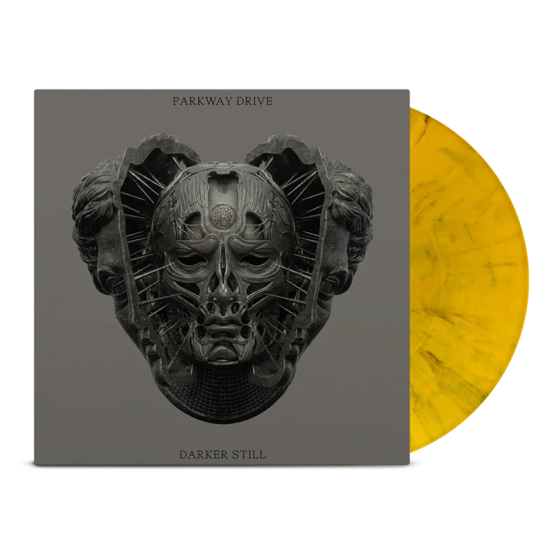 PARKWAY DRIVE DARKER STILL LP - EXCLUSIVE - LTD. 500 - YELLOW/BLACK