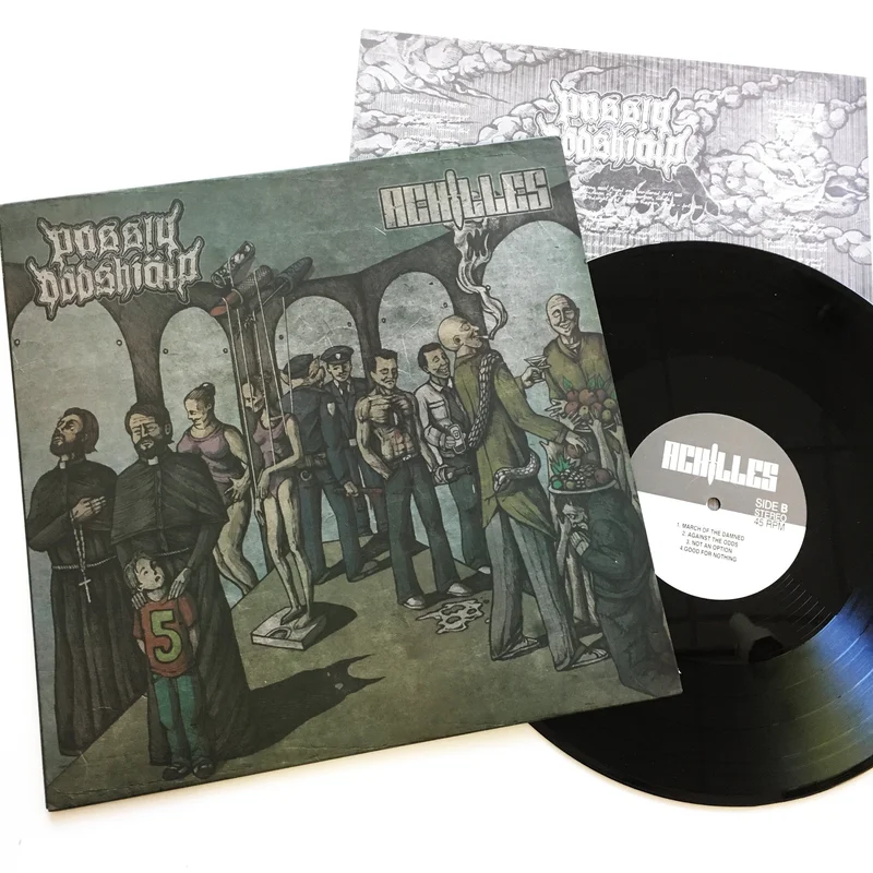 Passiv Dodshjalp / Achilles: Split 12"