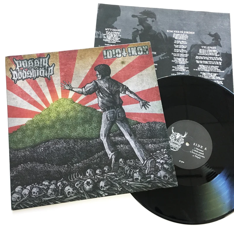 Passiv Dodshjalp / Idiot Ikon: Split 12" (new)