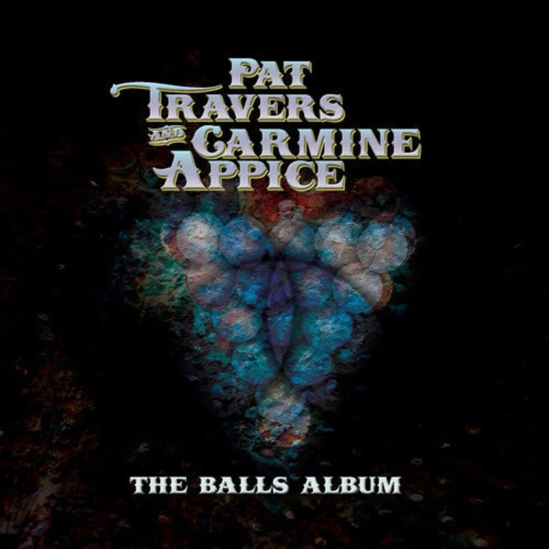 PAT TRAVERS 'THE BALLS ALBUM' LP - RED/BLUE
