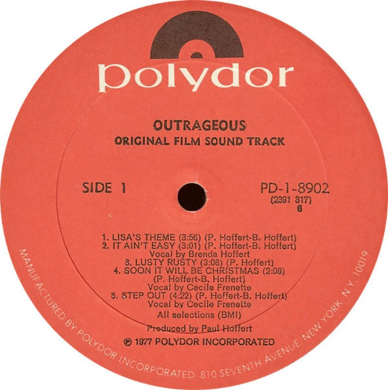 Paul Hoffert: Outrageous! 12"