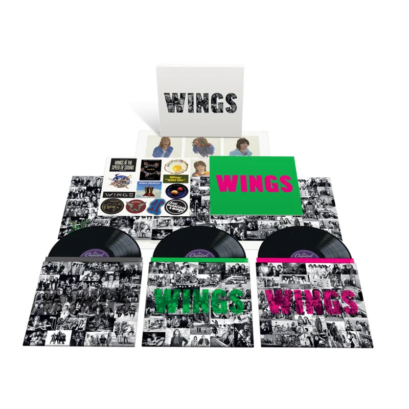 PAUL MCCARTNEY AND WINGS - WINGS - DELUXE LIMITED EDITION - 3-LP - VINYL LP