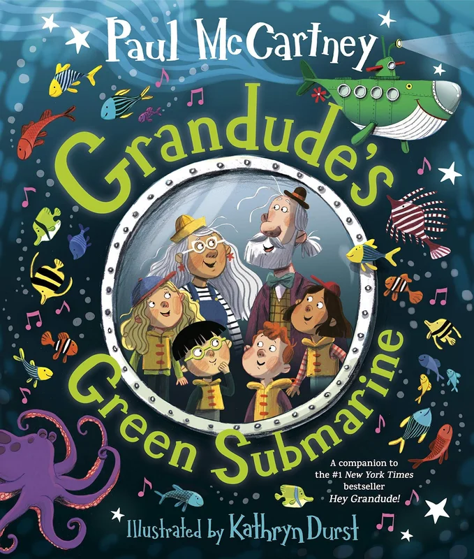 PAUL MCCARTNEY - GRANDUDE'S GREEN SUBMARINE - HARDCOVER - PICTURE BOOK