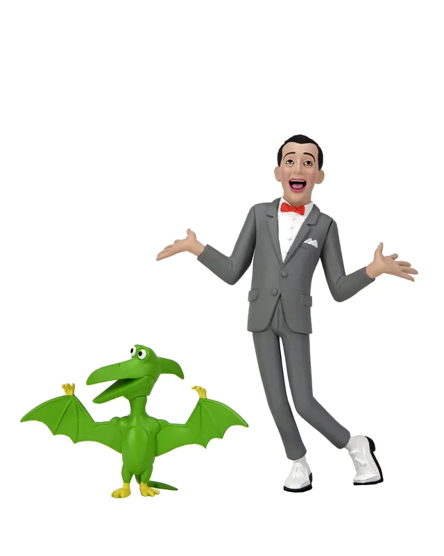 PEE-WEE HERMAN & PTERRI TOONY CLASSICS ACTION FIGURE
