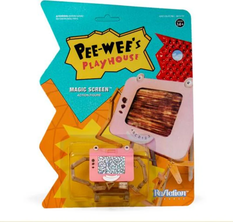 PEE-WEE'S PLAYHOUSE REACTION FIGURE - MAGIC SCREEN