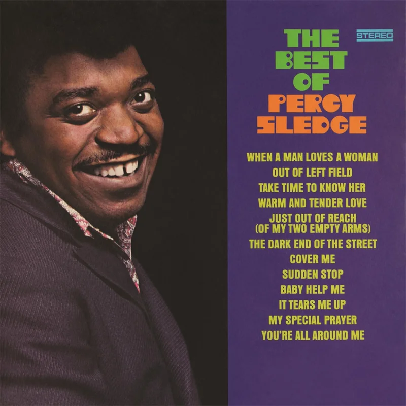 PERCY SLEDGE 'THE BEST OF PERCY SLEDGE' LP - GOLD