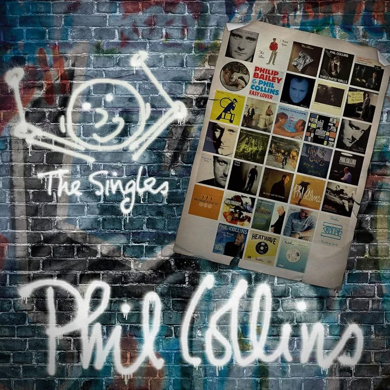 PHIL COLLINS - SINGLES - 2-LP - VINYL LP